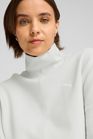 HER High Neck Crew Women, Vapor Gray, extralarge-GBR
