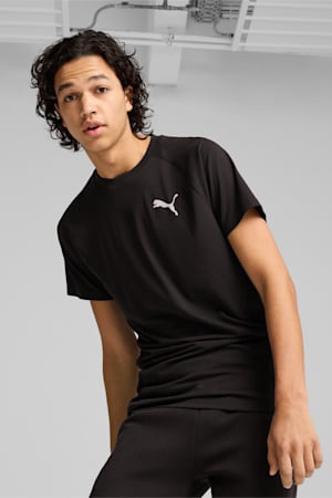 EVOSTRIPE Tee Men, PUMA Black, extralarge-GBR