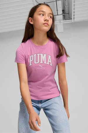 PUMA SQUAD Tee Youth, Mauved Out, extralarge-GBR