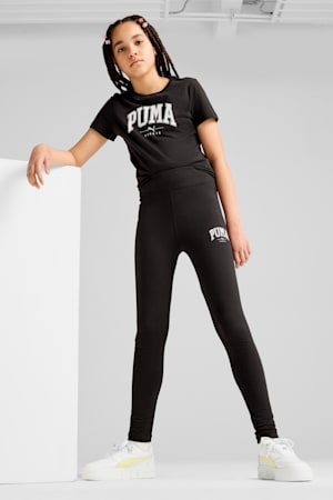 PUMA SQUAD Leggings Youth, PUMA Black, extralarge-GBR