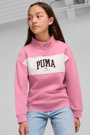 PUMA SQUAD Half-Zip Youth, Mauved Out, extralarge-GBR