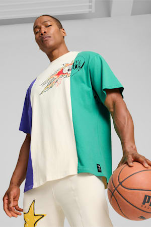 Getting Crafty Basketball Tee 5 Men, Alpine Snow, extralarge-GBR