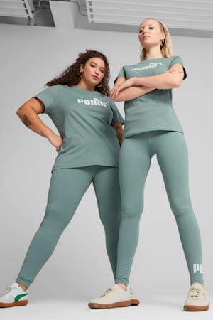 ESS No. 1 Logo Leggings Women, Green Moon, extralarge-GBR