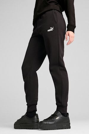 Essentials Small No. 1 Logo Sweatpants Women, PUMA Black, extralarge-GBR