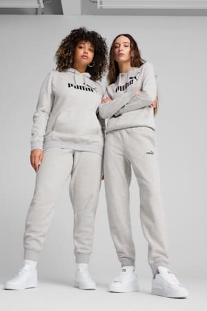 Essentials Small No. 1 Logo Sweatpants Women, Light Gray Heather, extralarge-GBR