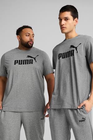 Essentials No. 1 Logo Tee Men, Medium Gray Heather, extralarge-GBR