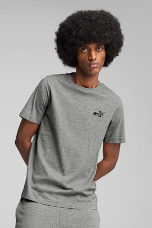 Essentials Small No. 1 Logo Tee Men, Medium Gray Heather, extralarge-GBR