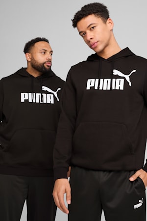 Essentials No. 1 Logo Hoodie Men, PUMA Black, extralarge-GBR