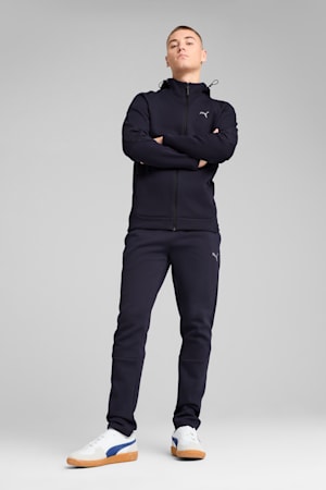 EVOSTRIPE Full-Zip Hoodie Men, New Navy, extralarge-GBR