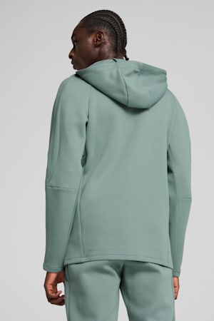 EVOSTRIPE Full-Zip Hoodie Men, Green Moon, extralarge-GBR