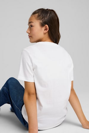ESS No. 1 Logo Tee Youth, PUMA White, extralarge-GBR