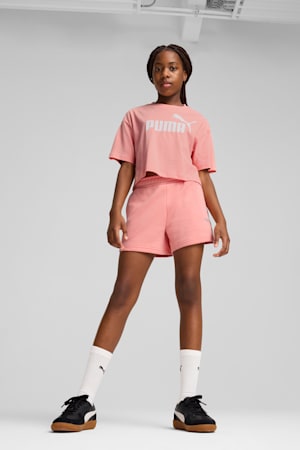 ESS Small No. 1 Logo Shorts Youth, Pink Fruit, extralarge-GBR