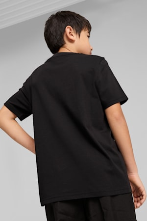 ESS No. 1 Logo Tee Youth, PUMA Black, extralarge-GBR
