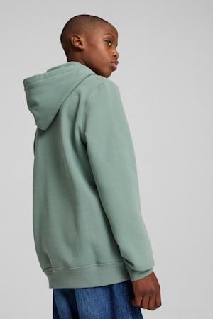 ESS No. 1 Logo Fleece Hoodie Youth, Green Moon, extralarge-GBR