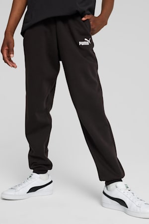 ESS No. 1 Logo Fleece Sweatpants Youth, PUMA Black, extralarge-GBR