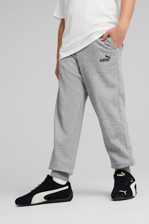 ESS No. 1 Logo Fleece Sweatpants Youth, Medium Gray Heather, extralarge-GBR
