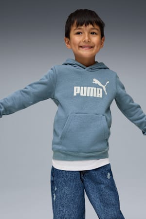 ESS No. 1 Logo Fleece Hoodie Kids, Cool Blue, extralarge-GBR