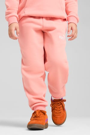 ESS No. 1 Logo Fleece Sweatpants Kids, Pink Fruit, extralarge-GBR