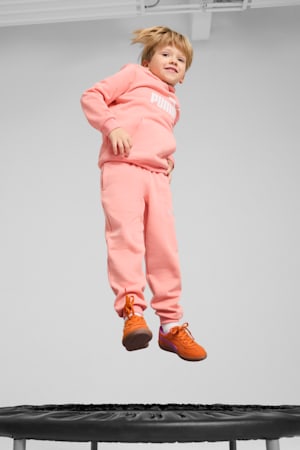 ESS No. 1 Logo Fleece Sweatpants Kids, Pink Fruit, extralarge-GBR