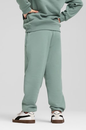 ESS No. 1 Logo Fleece Sweatpants Kids, Green Moon, extralarge-GBR