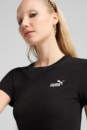 ESS Small No. 1 Logo Slim Dress Women, PUMA Black, extralarge-GBR