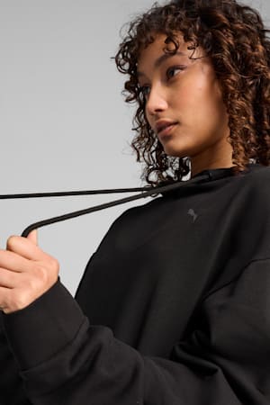 HER Relaxed Hoodie Women, PUMA Black, extralarge-GBR