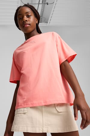 Essentials Boxy Tee Youth, Pink Fruit, extralarge-GBR