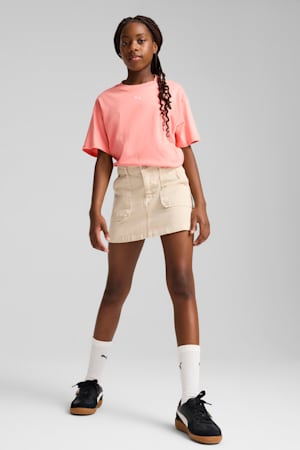 Essentials Boxy Tee Youth, Pink Fruit, extralarge-GBR