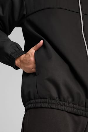 WARDROBE Essentials Relaxed Retro Football Jacket Unisex, PUMA Black, extralarge-GBR