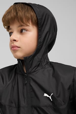 Essentials Regular Windbreaker Youth, PUMA Black, extralarge-GBR