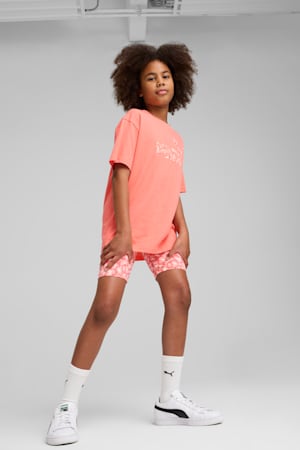 Essentials Animal Short Leggings Youth, Peach Frost, extralarge-GBR