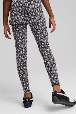 Essentials Aninmal Leggings Youth, PUMA Black, extralarge-GBR