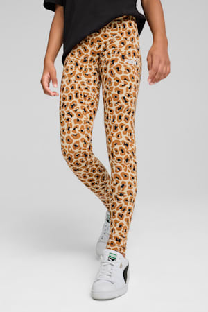 Essentials Aninmal Leggings Youth, Light Sand, extralarge-GBR