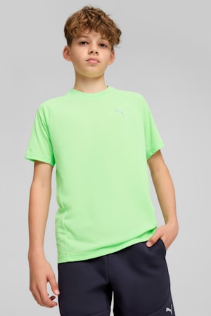 Evostripe Tee Youth, Spring Fern, extralarge-GBR