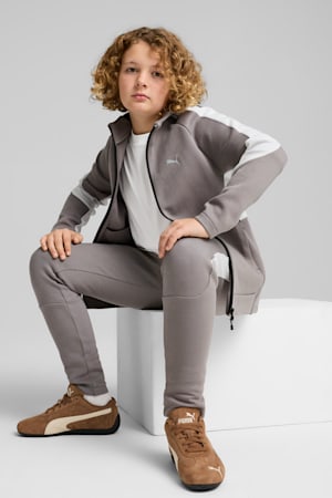 Evostripe Pants Youth, Cast Iron, extralarge-GBR