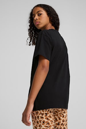 Essentials Animal Logo Infill Tee Youth, PUMA Black, extralarge-GBR