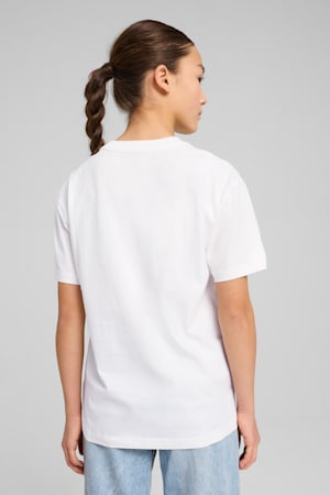 Essentials Animal Logo Infill Tee Youth, PUMA White, extralarge-GBR