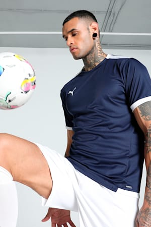 teamLIGA Football Jersey Men, Peacoat-Puma White, extralarge-GBR