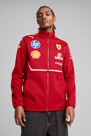 Scuderia Ferrari 2025 Team Softshell Jacket Men, Dark Cherry, extralarge-GBR