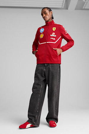 Scuderia Ferrari 2025 Team Softshell Jacket Men, Dark Cherry, extralarge-GBR