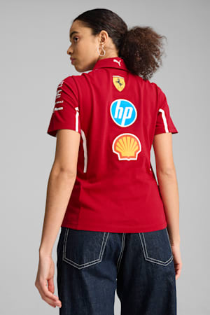 Scuderia Ferrari HP 2025 Team Polo Women, Dark Cherry, extralarge-GBR