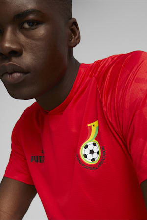 Ghana Football Pre-match Jersey Men, Puma Red-Puma Black, extralarge-GBR