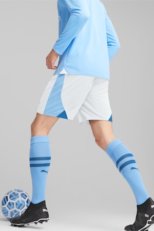 Manchester City F.C. Home Replica Long-Sleeve Jersey Men, Team Light Blue-PUMA White, extralarge-GBR