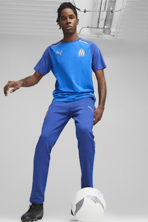 Olympique de Marseille Football Casuals Football Sweatpants, Clyde Royal-PUMA White, extralarge-GBR