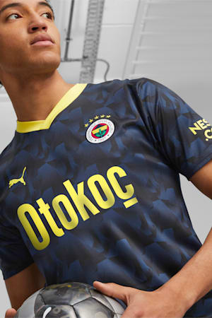 Fenerbahçe S.K. 23/24 Third Jersey Men, Medieval Blue-Blazing Yellow, extralarge-GBR