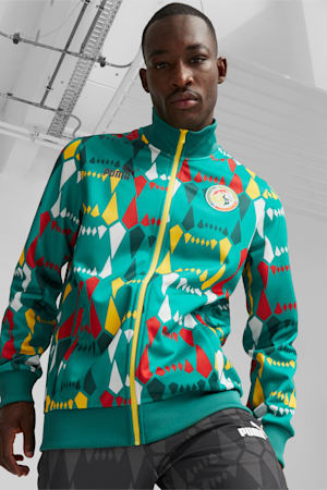 Senegal FtblCulture Track Jacket Men, Pepper Green, extralarge-GBR