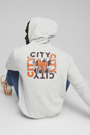 Manchester City FtblCore Hoodie, Light Gray Heather-Aubergine, extralarge-GBR