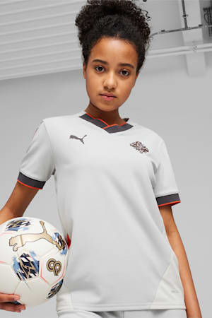 Iceland 2024 Away Jersey Youth, Ash Gray-Warm Earth, extralarge-GBR