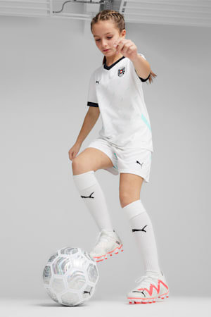 Austria 2024 Away Jersey Youth, PUMA White-Electric Peppermint, extralarge-GBR