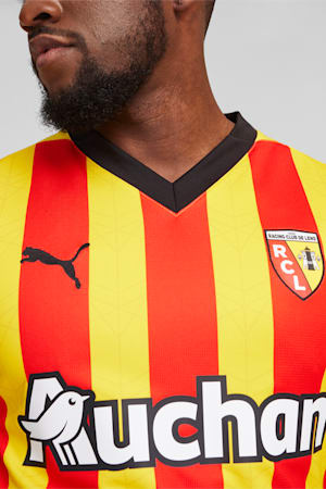 RC Lens 24/25 Home Jersey Men, Pelé Yellow-PUMA Red, extralarge-GBR